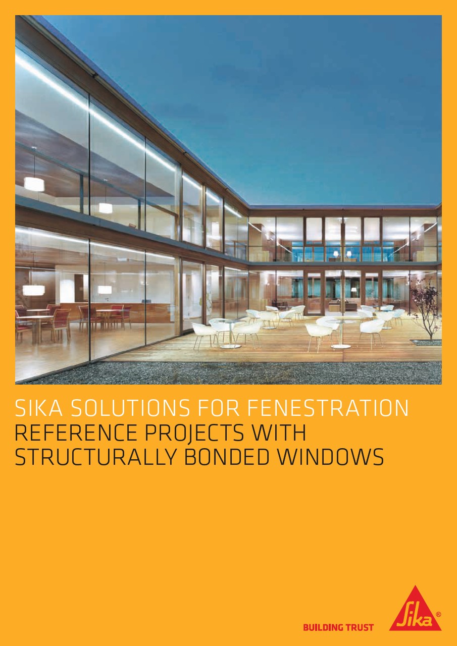 Sika Solutions for Fenestration - Reference Projects with Structurally Bonded Windows