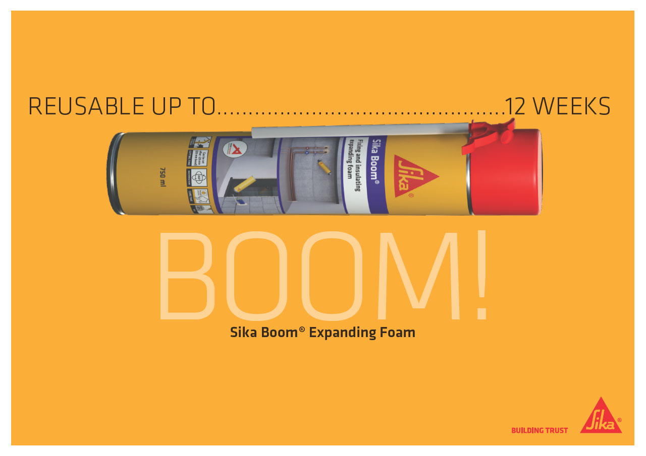 Sika Boom Reusable Expanding Foam