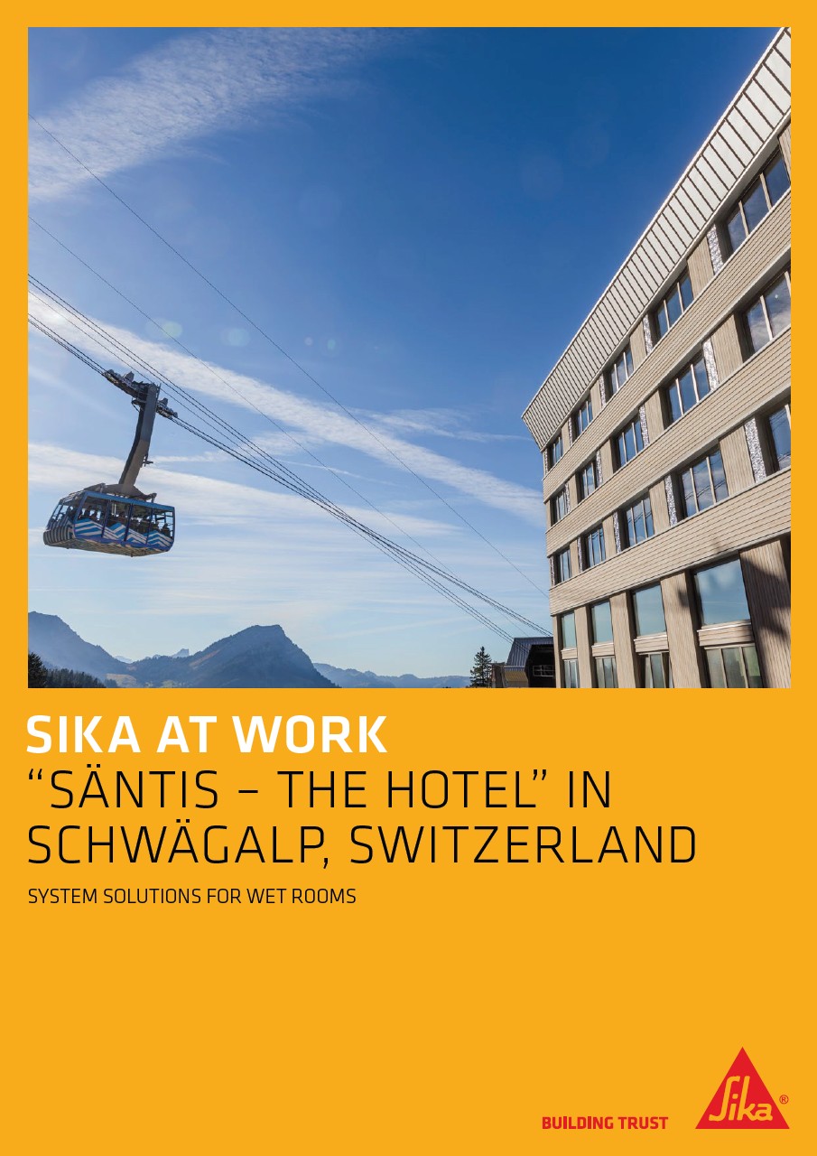 "Säntis - The Hotel" in Schwägalp, Switzerland