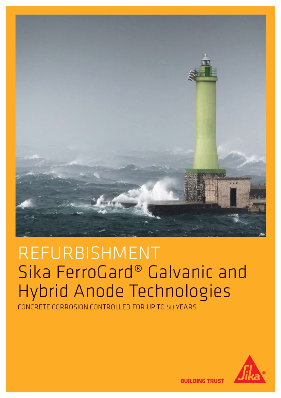 Sika FerroGard Galvanic and Hybrid Anode Technologies